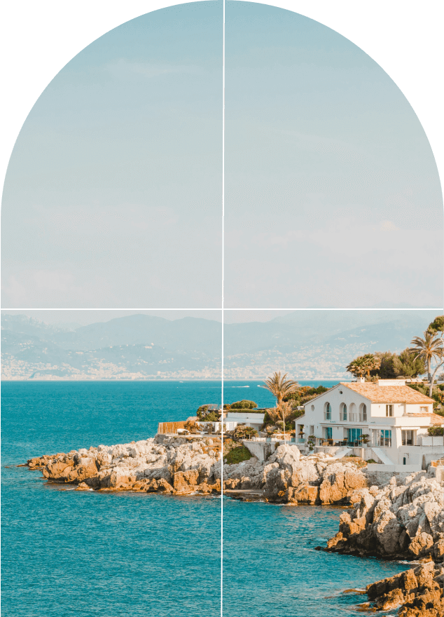 paysage cote d'azure